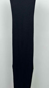 Rick Owens N/S Asymmetrical Rib Knit Long Dress