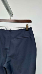 Margiela Center-pleated Raw-cut-waist Pants