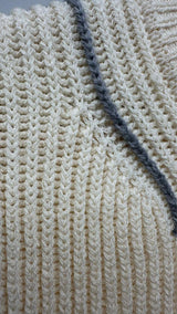 Thom Browne S/S Rib-knit Top