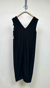 Replika N/S V-neck Front-detailed Dress