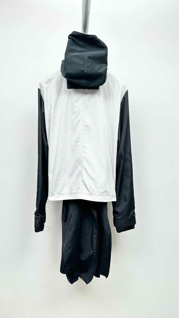 HOOD BY AIR 3 Layered Bodice Hooded Coat