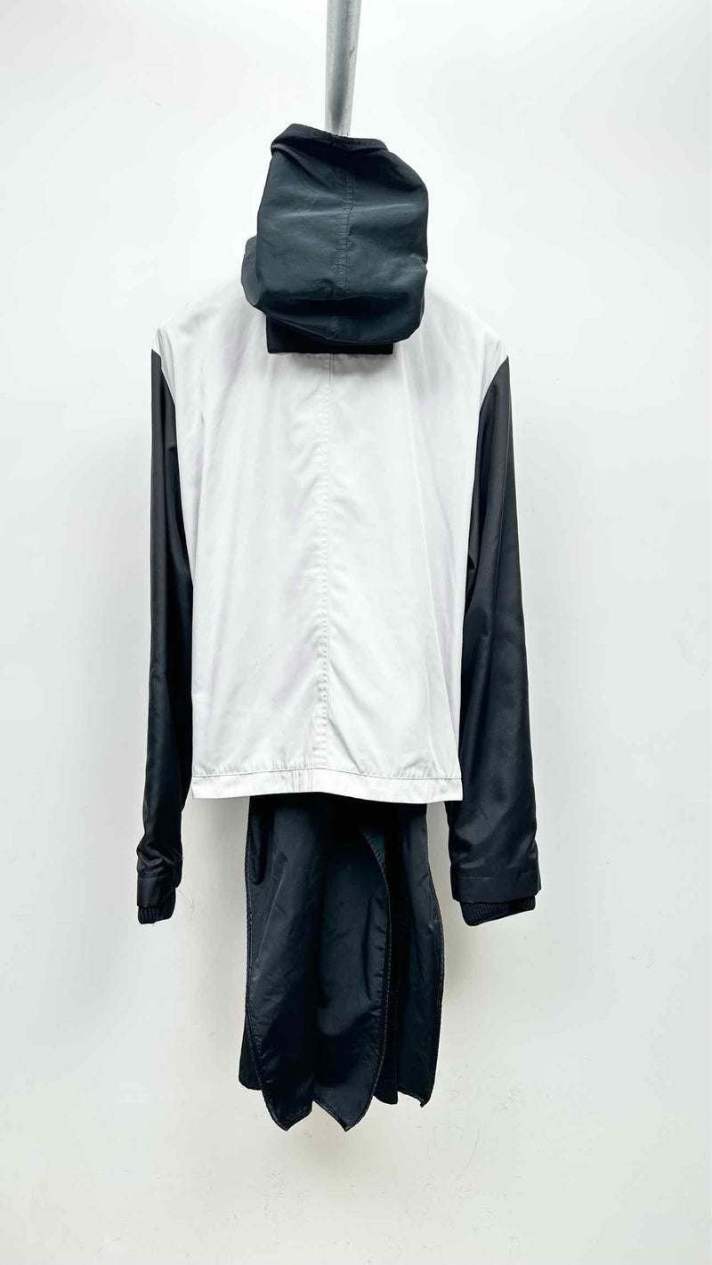 HOOD BY AIR 3 Layered Bodice Hooded Coat