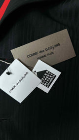 Comme Des Garcons Homme Plus Stripe-sleeve Blazer Jacket