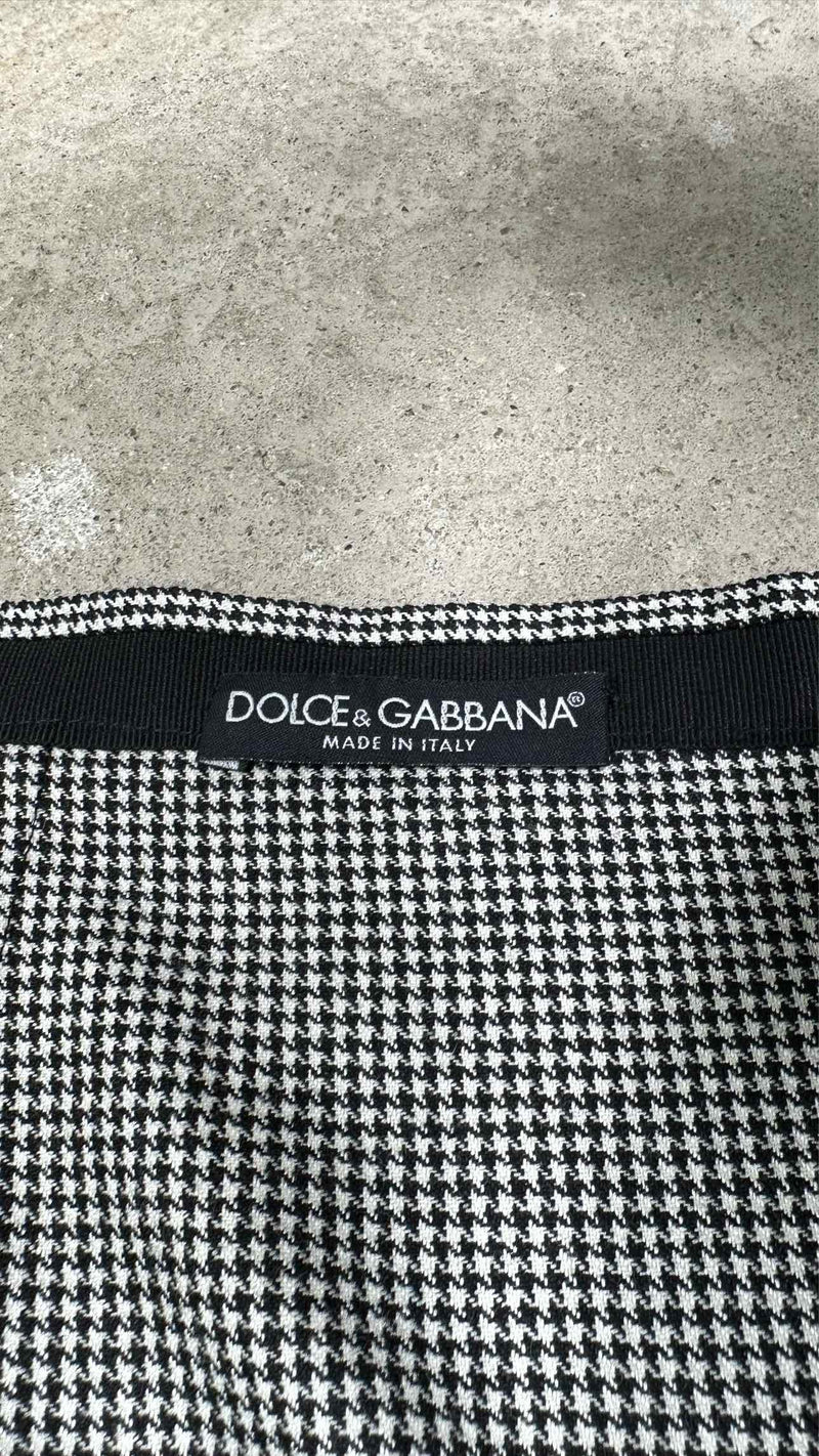 Dolce & Gabbana Houndstooth Skirt