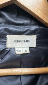 Helmut Lang Leather Down Jacket