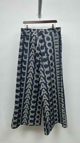 Marc Jacobs Monogram Wide Flare Jeans