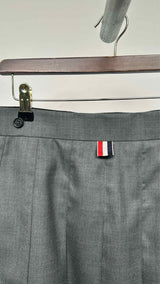 Thom Browne Dropped-back Pleated Skirt