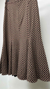 Marni Checker Marmaid Skirt