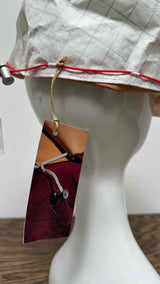 RACING ATELIER Leather-brim Check #1 Cap
