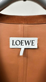 LOEWE Puzzle-Shaped Suede Jacket