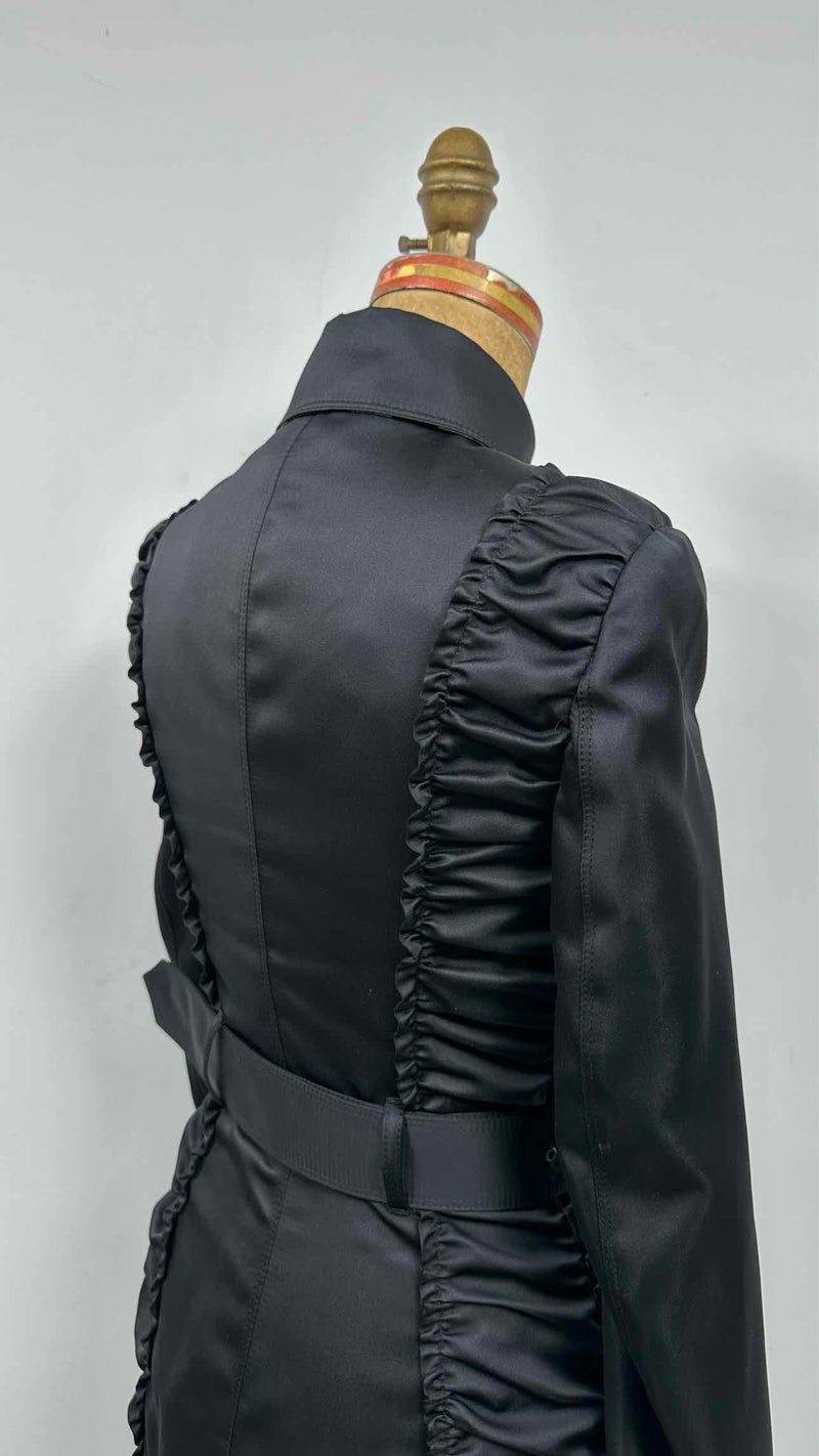 Burberry Frill Trench Coat
