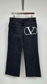 Valentino Wide-Leg Flare Jeans