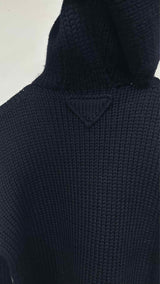 PRADA Heavy Knit Hoodie