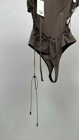 Jacquemus Le Body Marrone Bodysuit