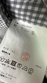 Junya Watanabe MAN Camo-hybrid Gingham-check Parka