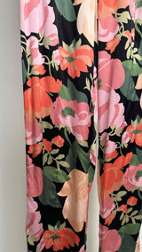 Tom Ford Floral Silk Logo-waist Easy Pants