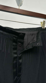 Jean Paul Gaultier Shiny-line Switching Long Skirt