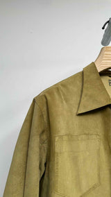 Bode Suede Shirt Jacket
