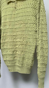 im Men Zig-zag Rib-knit Top