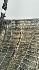Anthony Luciano Crocodile Messenger Bag