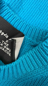 Marc Jacobs x Magda Archer "My life is crap" Intarsia Sweater