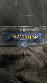 Louis Vuitton Leather Pants
