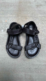 Jil Sander Leather Sandals