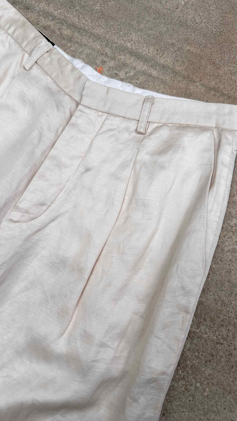 R13 Satin Wrinkle Wide Pants
