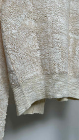 Acne Studios Asymmetrical Over-painted Distress Cardigan