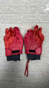 D.HYGEN Layered Leather Gloves