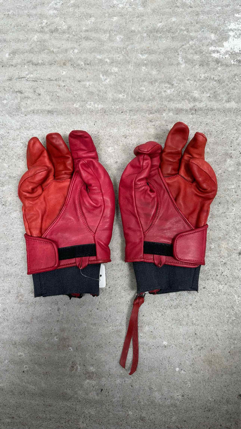 D.HYGEN Layered Leather Gloves