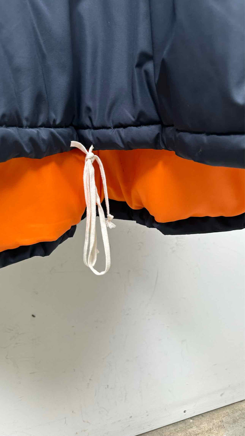 Comme Des Garcons Shirt Back-logo Hooded Anorak Puffer Coat