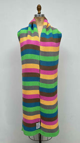 LOEWE Stripe Knit Scarf