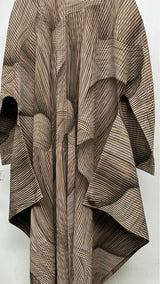 Homme Plisse X Ronan Bouroullec Ru_All Over Pleats Detailed Coat