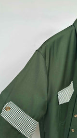Calvin Luo S/S Houndsthooth Hybrid Shirt