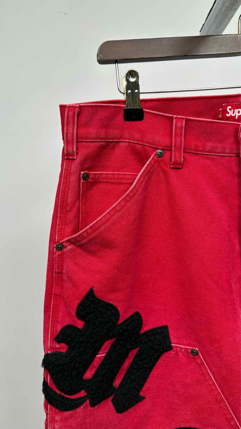 Supreme Old-english Canvas Double-knee Painter Pants