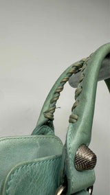 Balenciaga Aqua Giant Folder Bag
