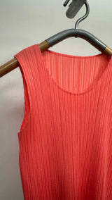 Pleats Please Pleated Tank Top