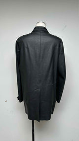 Dior Homme Leather Over Coat