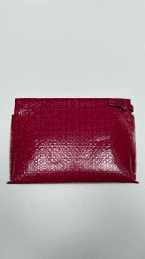 LOEWE Embossed Anagron Clutch Bag