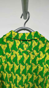 Bottega Veneta S/S Pleated Camp Collar Shirt