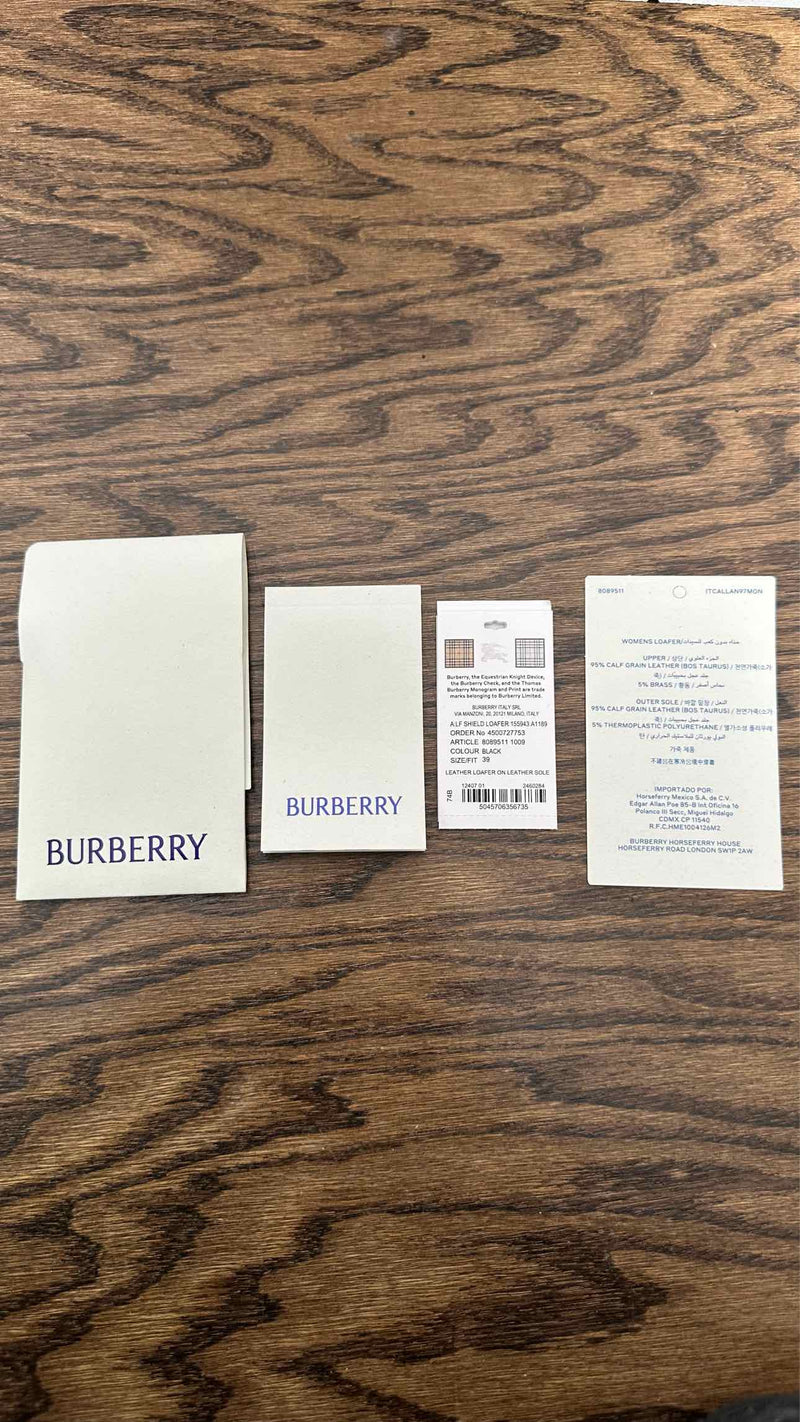 Burberry Leather Shoes