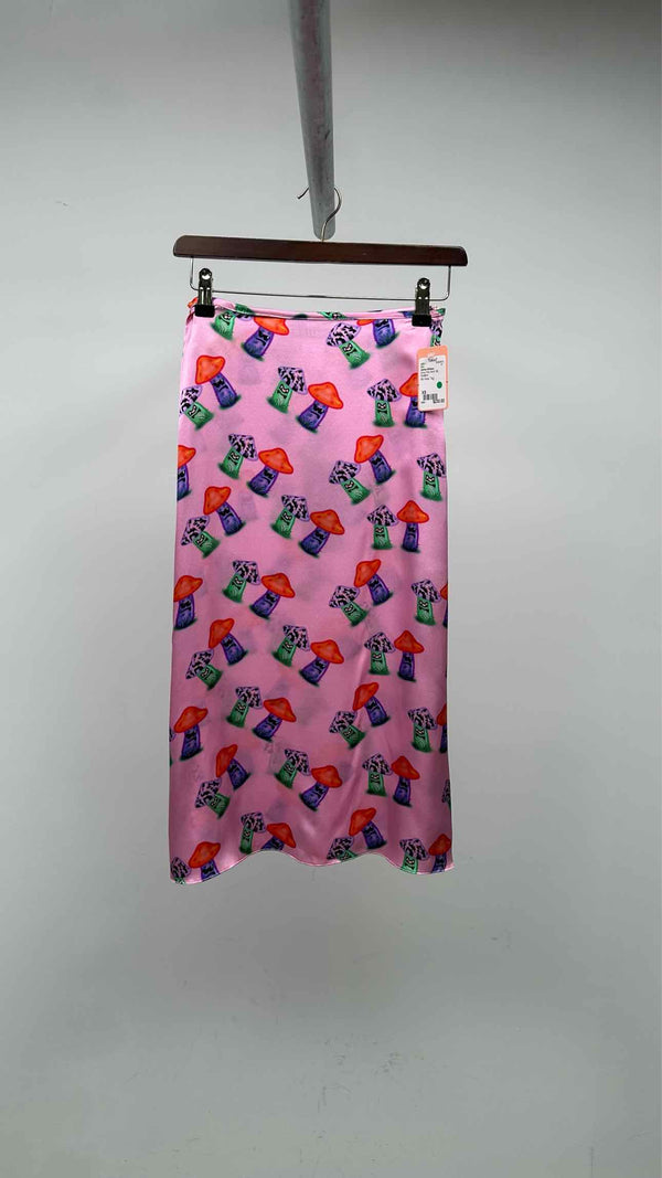 Ashley Williams Mushroom Printed Skirt