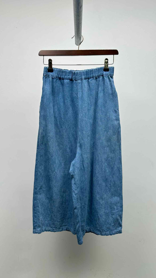 Junya Watanabe Denim Drop-crotch Cropped Easy Denim Pants