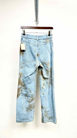 Eckhaus Latta Dye Wide Jeans