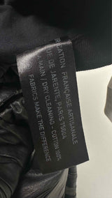 Paradoxe Paris Layered Leather Textured Jeans