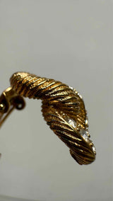 Christian Dior Love Knot Two-piece Clip-on Earrings