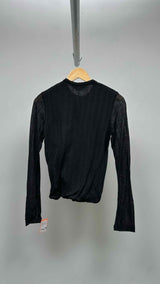 Junya Watanabe Double-layered Glitter Cardigan