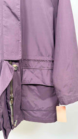 Loro Piana Leather-collar Drawstring Coat