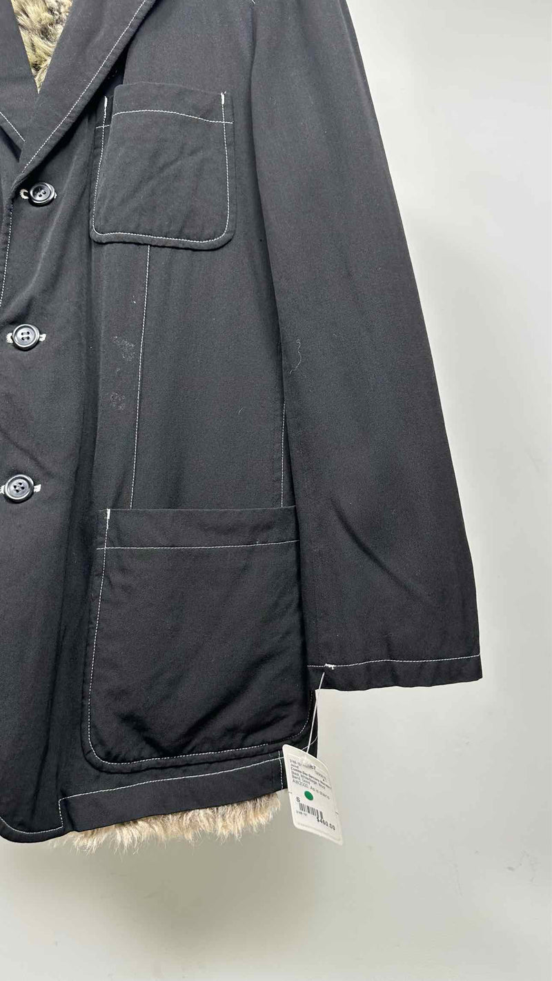 Comme Des Garcons Homme Homme Faux-fur-lining Jacket – TOKIO7